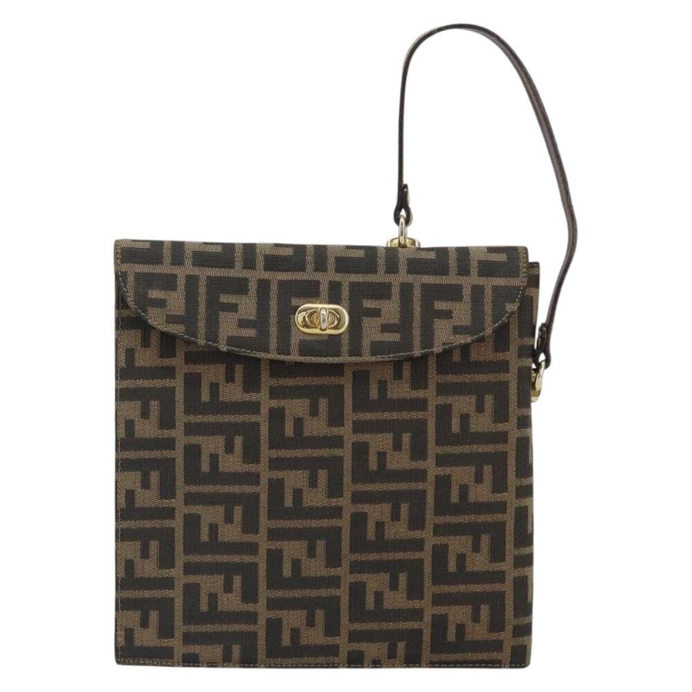 Fendi Zucca Handbag Black